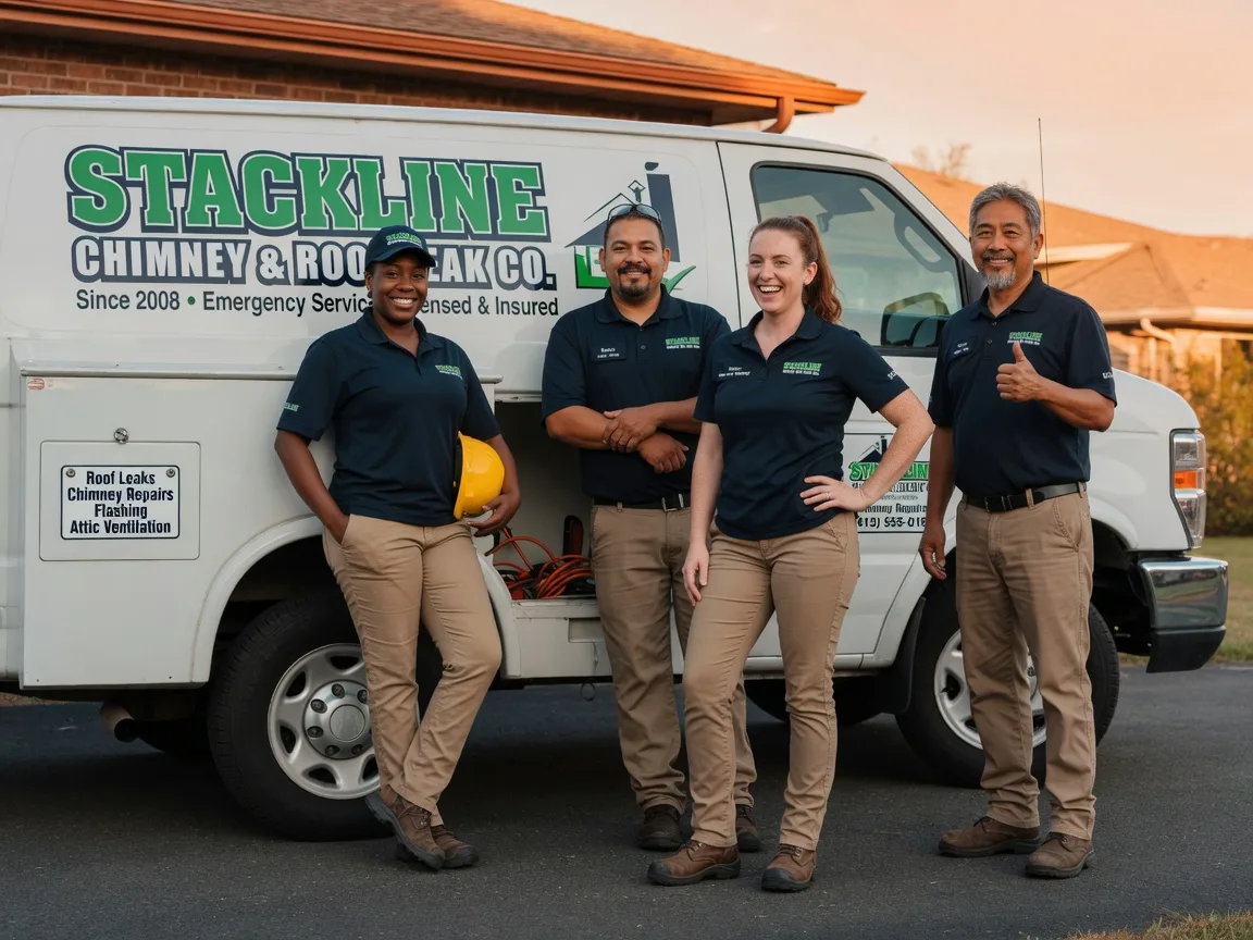 Chimney flashing repair company in Crystal Lake, IA
